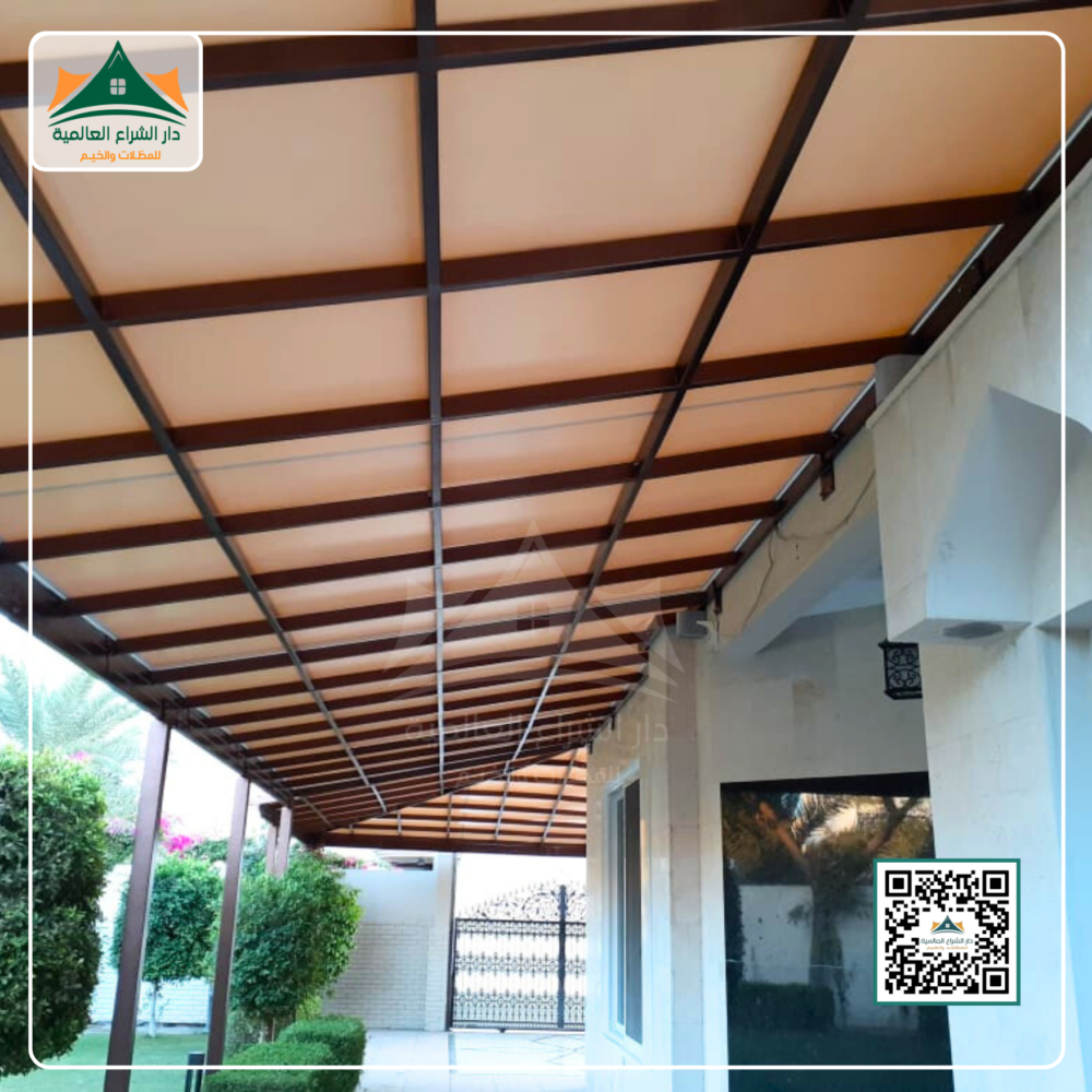 برجولات حديدية – قوة وأناقة تدوم للمداخل والحدائق والممرات